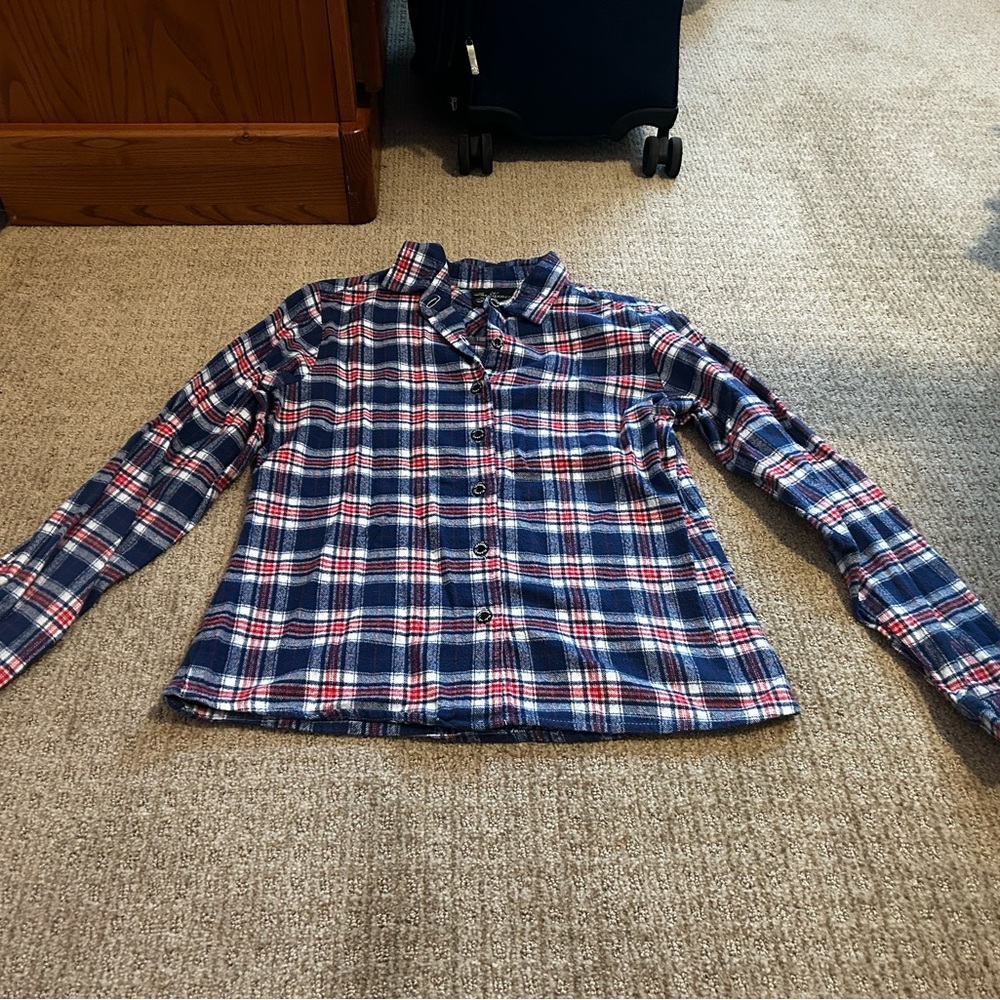 Blue flannel